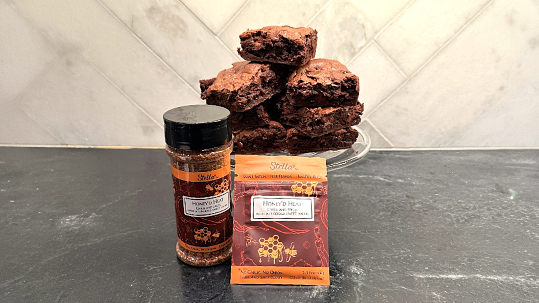 EASY Honey’d Heat Brownies