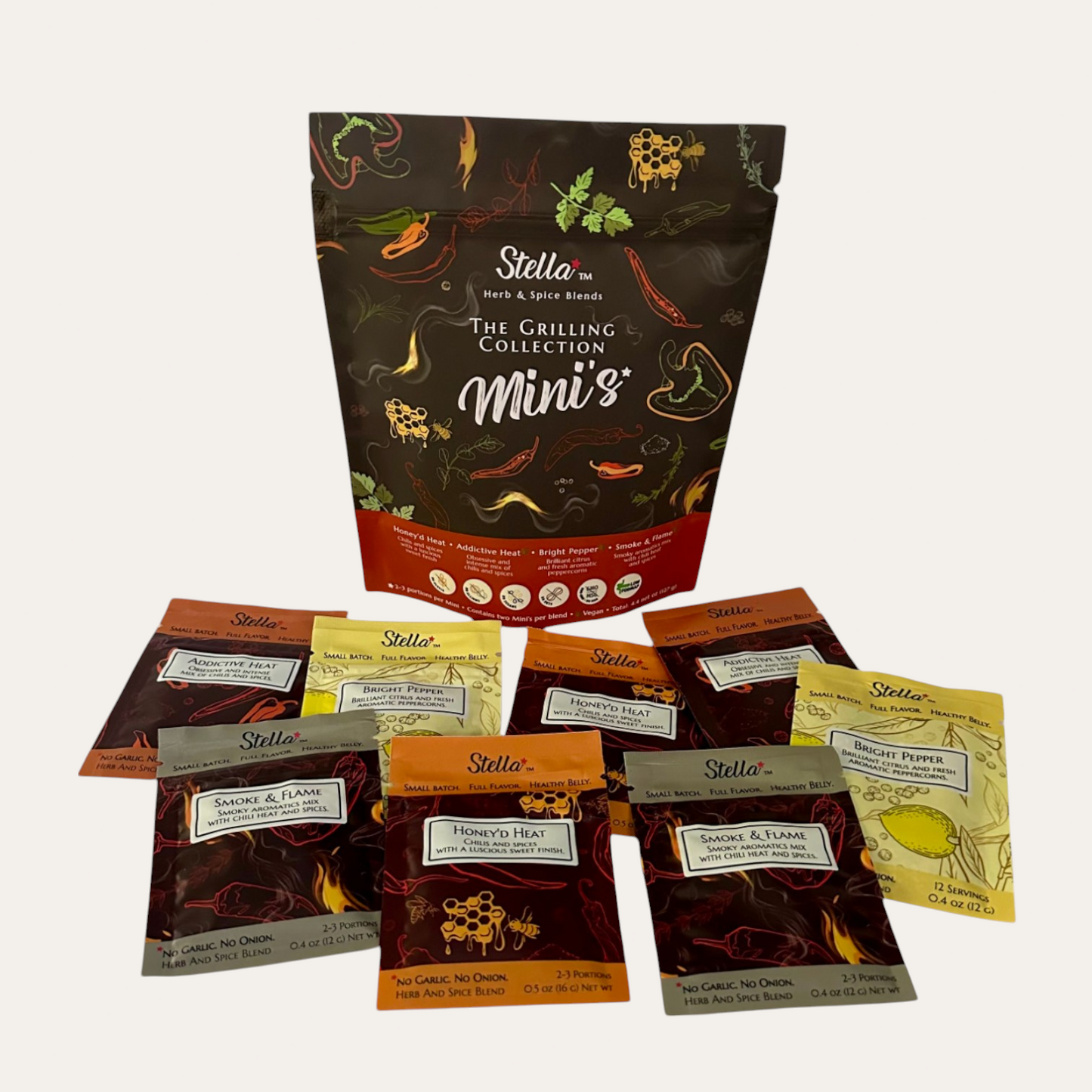 The Stella Foods Grilling Collection Mini's (4 Blends)