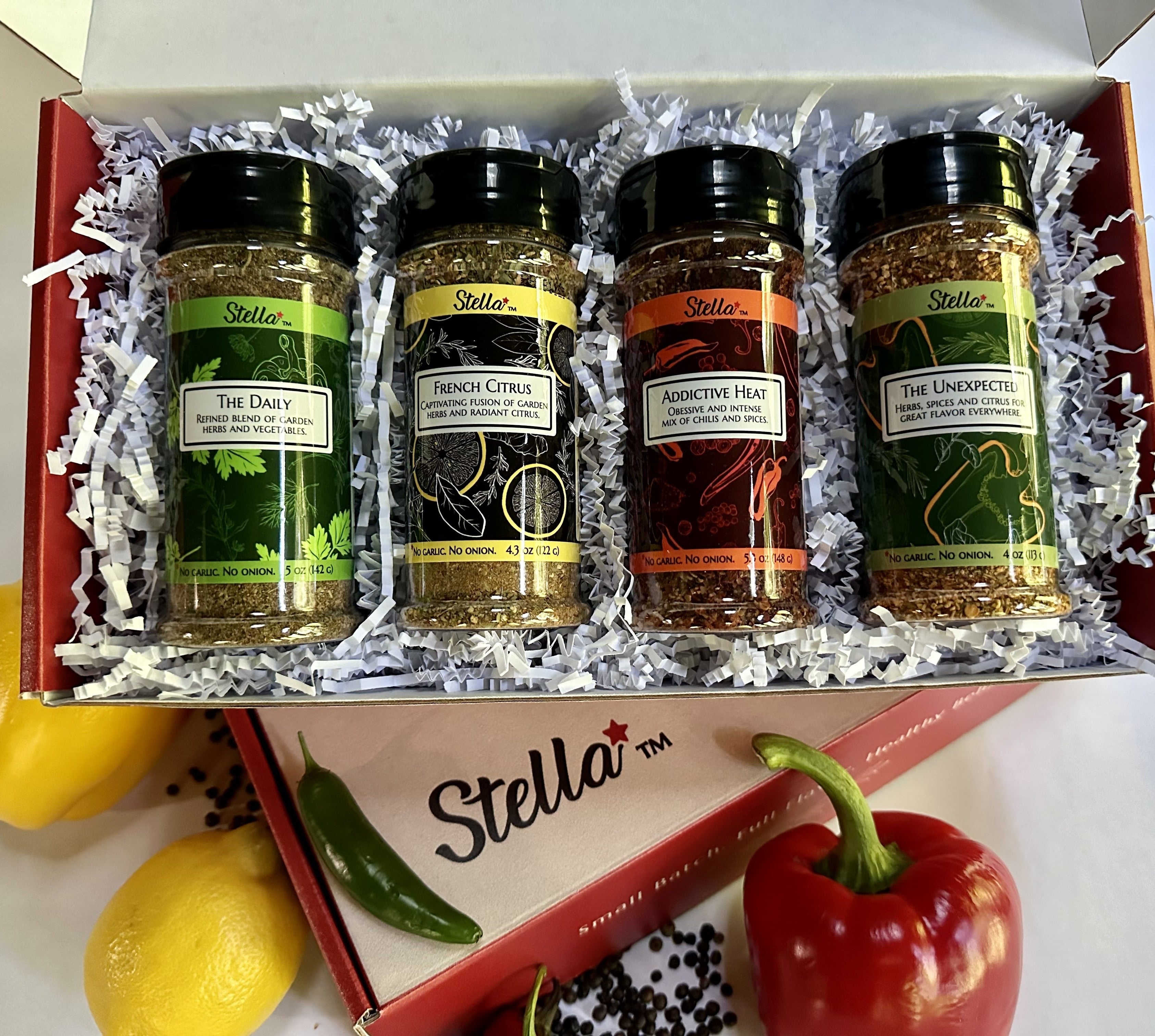 Stella Foods: The Pantry Collection Herb & Spice Blends (Set